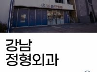 강남, 도곡동, 대치동, 한티역 정형외과